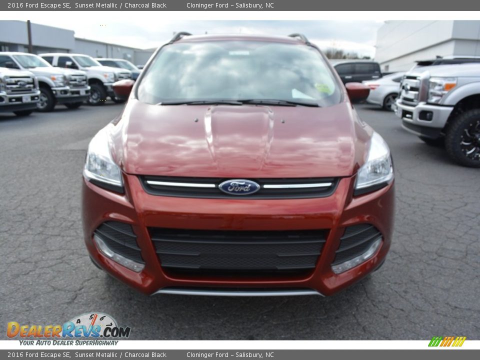 2016 Ford Escape SE Sunset Metallic / Charcoal Black Photo #4