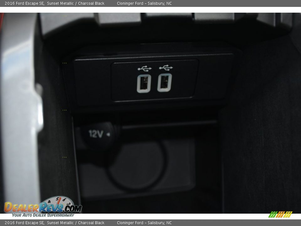 2016 Ford Escape SE Sunset Metallic / Charcoal Black Photo #16