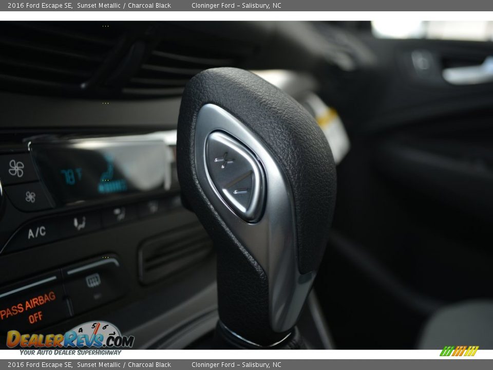 2016 Ford Escape SE Sunset Metallic / Charcoal Black Photo #19