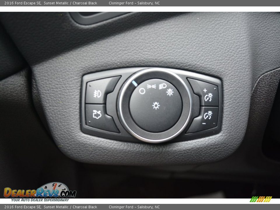 2016 Ford Escape SE Sunset Metallic / Charcoal Black Photo #21
