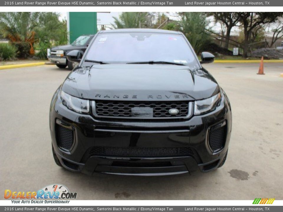 2016 Land Rover Range Rover Evoque HSE Dynamic Santorini Black Metalllic / Ebony/Vintage Tan Photo #6