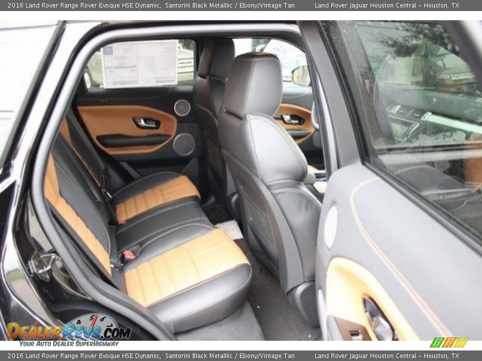 Rear Seat of 2016 Land Rover Range Rover Evoque HSE Dynamic Photo #13