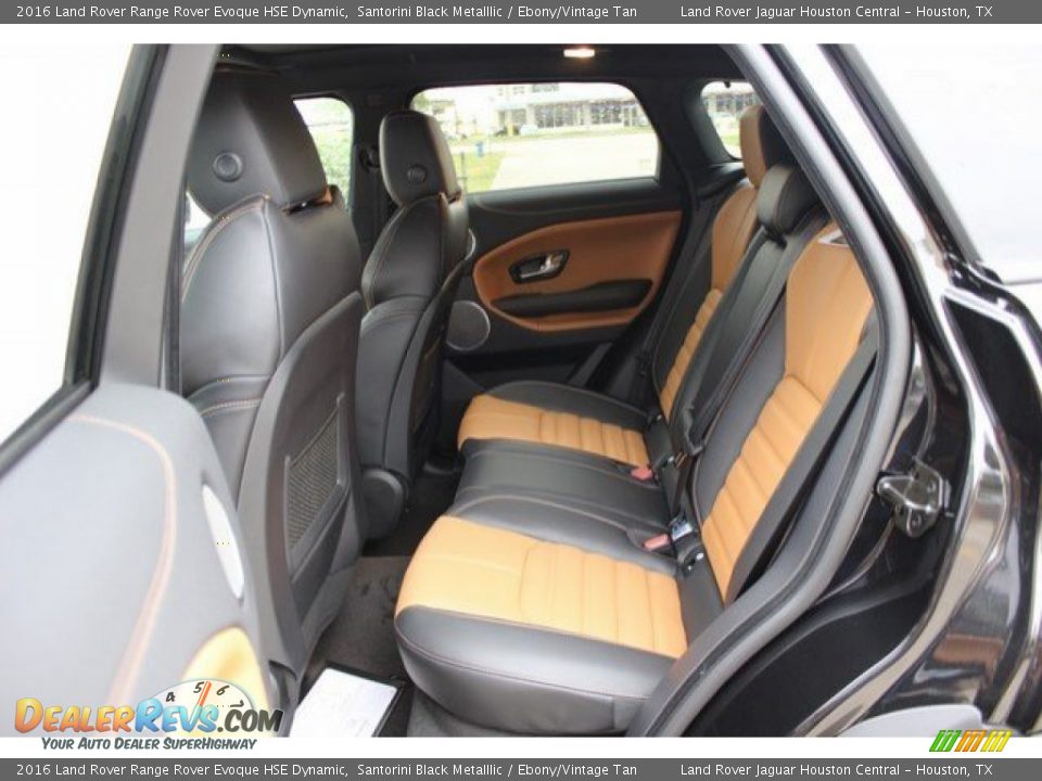 Rear Seat of 2016 Land Rover Range Rover Evoque HSE Dynamic Photo #14