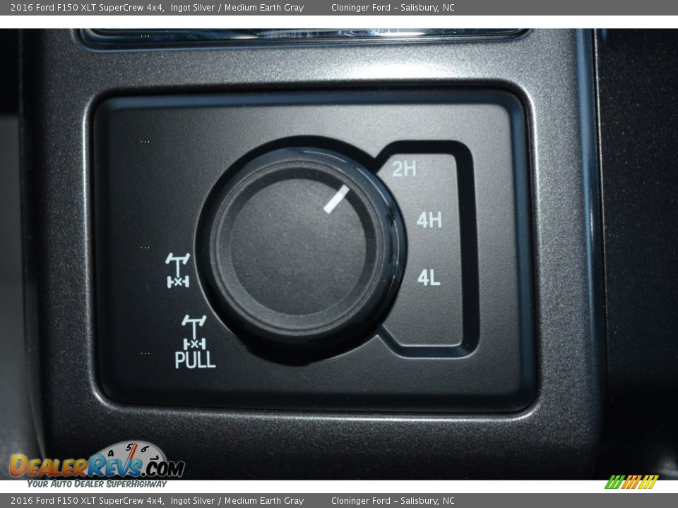 2016 Ford F150 XLT SuperCrew 4x4 Ingot Silver / Medium Earth Gray Photo #16