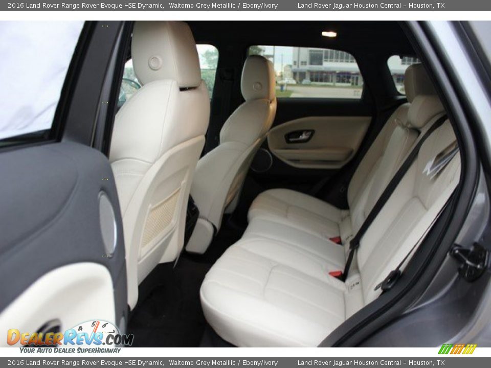 Rear Seat of 2016 Land Rover Range Rover Evoque HSE Dynamic Photo #13