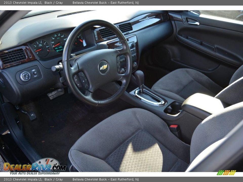 2013 Chevrolet Impala LS Black / Gray Photo #8