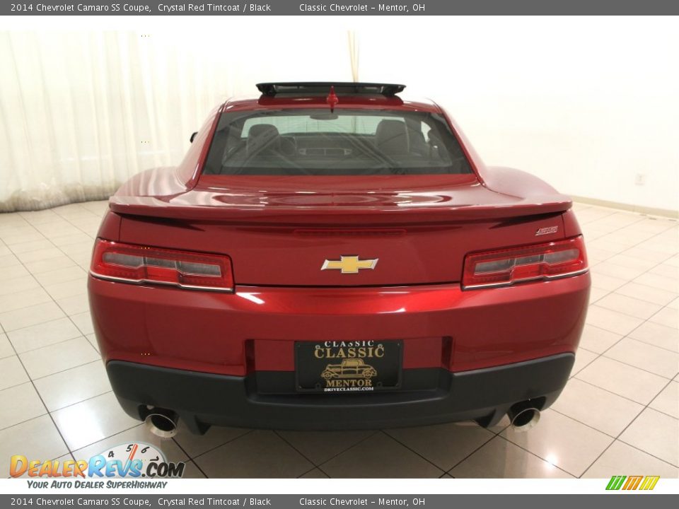 2014 Chevrolet Camaro SS Coupe Crystal Red Tintcoat / Black Photo #17