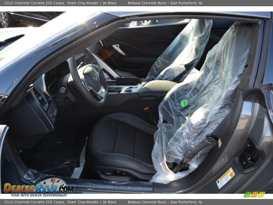 2016 Chevrolet Corvette Z06 Coupe Shark Gray Metallic / Jet Black Photo #9