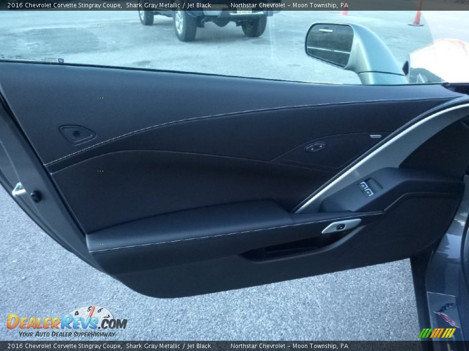2016 Chevrolet Corvette Stingray Coupe Shark Gray Metallic / Jet Black Photo #15
