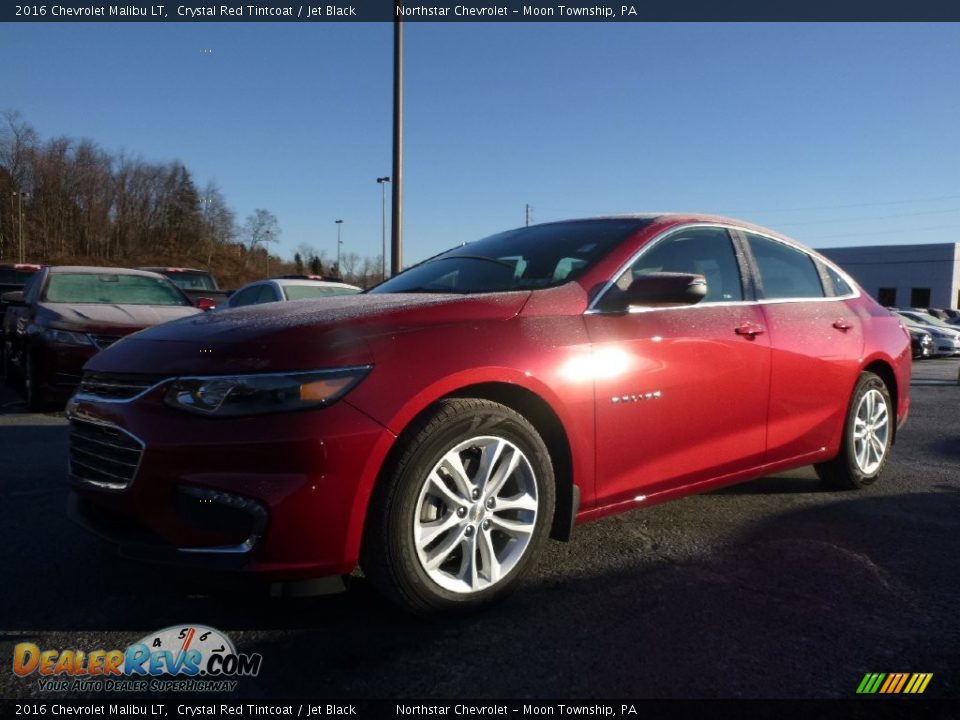 2016 Chevrolet Malibu LT Crystal Red Tintcoat / Jet Black Photo #1