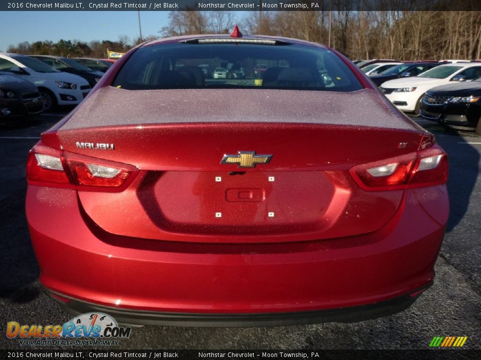2016 Chevrolet Malibu LT Crystal Red Tintcoat / Jet Black Photo #7