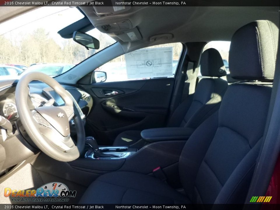 2016 Chevrolet Malibu LT Crystal Red Tintcoat / Jet Black Photo #11