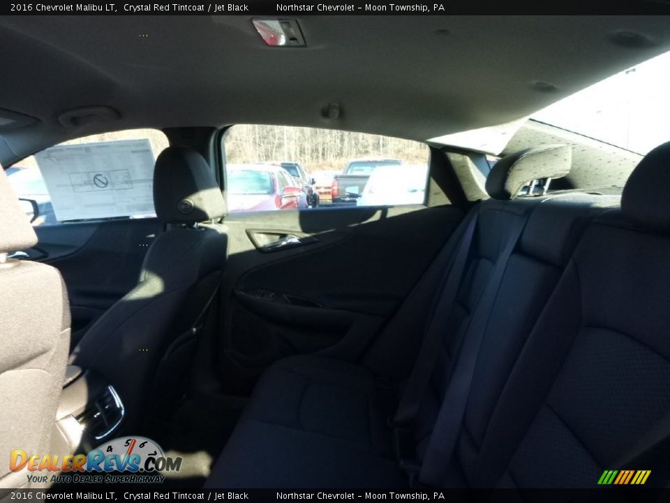 2016 Chevrolet Malibu LT Crystal Red Tintcoat / Jet Black Photo #12