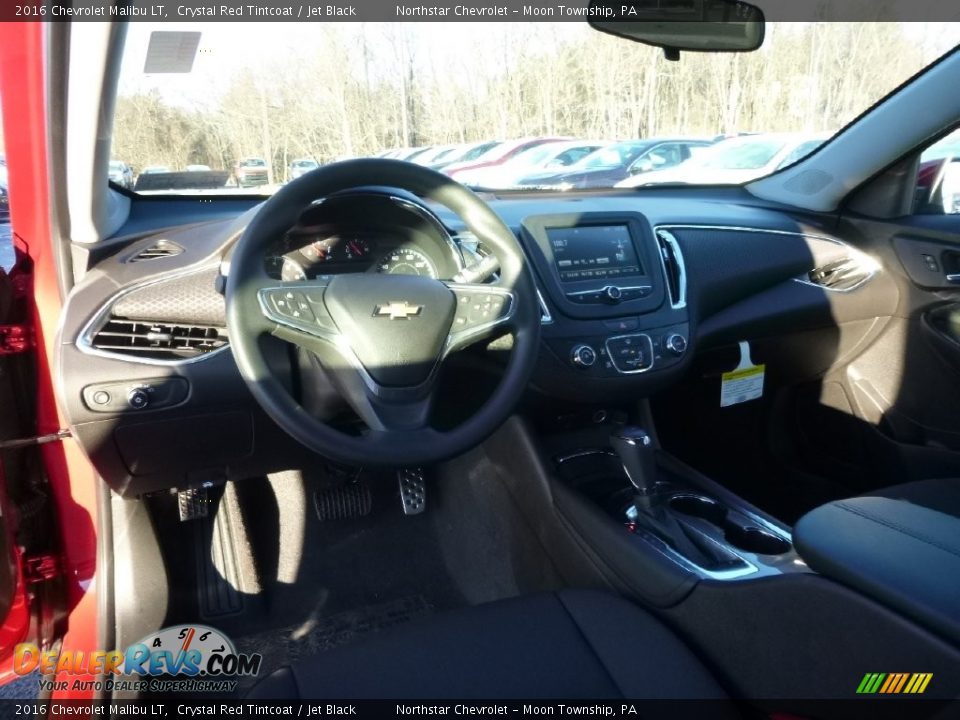2016 Chevrolet Malibu LT Crystal Red Tintcoat / Jet Black Photo #13