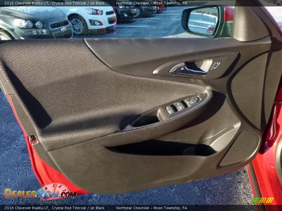 2016 Chevrolet Malibu LT Crystal Red Tintcoat / Jet Black Photo #14