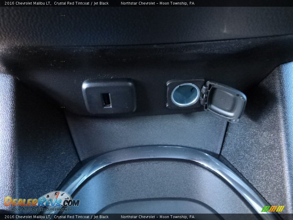 2016 Chevrolet Malibu LT Crystal Red Tintcoat / Jet Black Photo #19