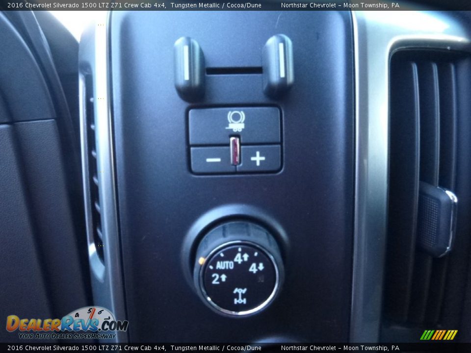 2016 Chevrolet Silverado 1500 LTZ Z71 Crew Cab 4x4 Tungsten Metallic / Cocoa/Dune Photo #16