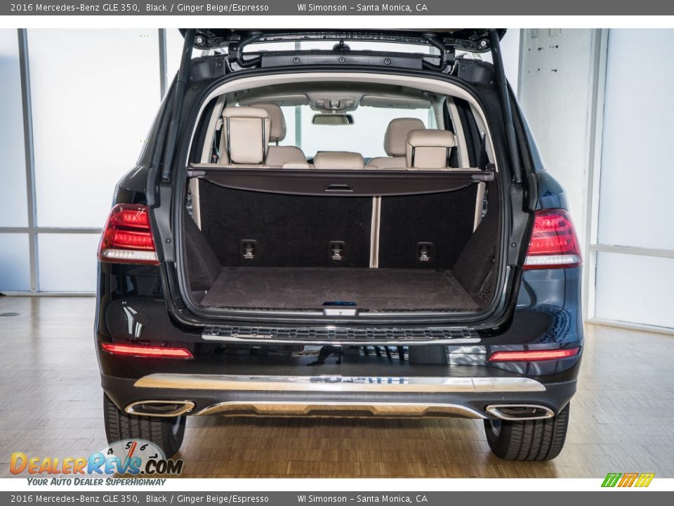 2016 Mercedes-Benz GLE 350 Black / Ginger Beige/Espresso Photo #5