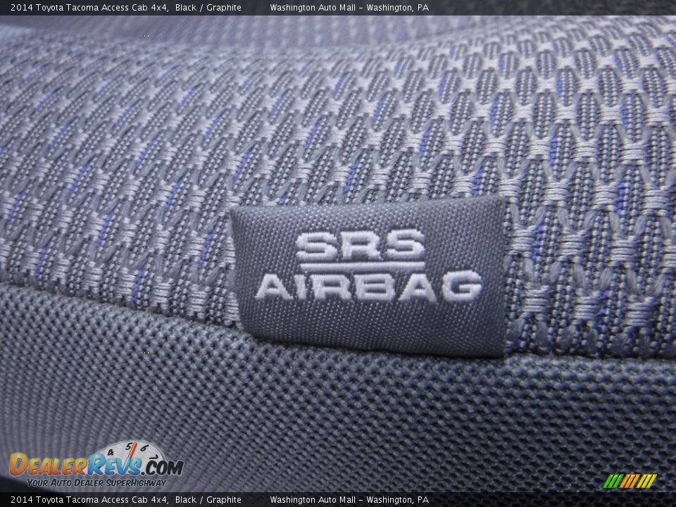 2014 Toyota Tacoma Access Cab 4x4 Black / Graphite Photo #14