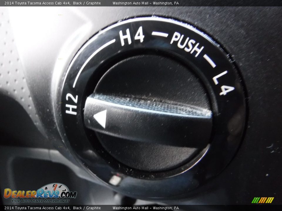 2014 Toyota Tacoma Access Cab 4x4 Black / Graphite Photo #19