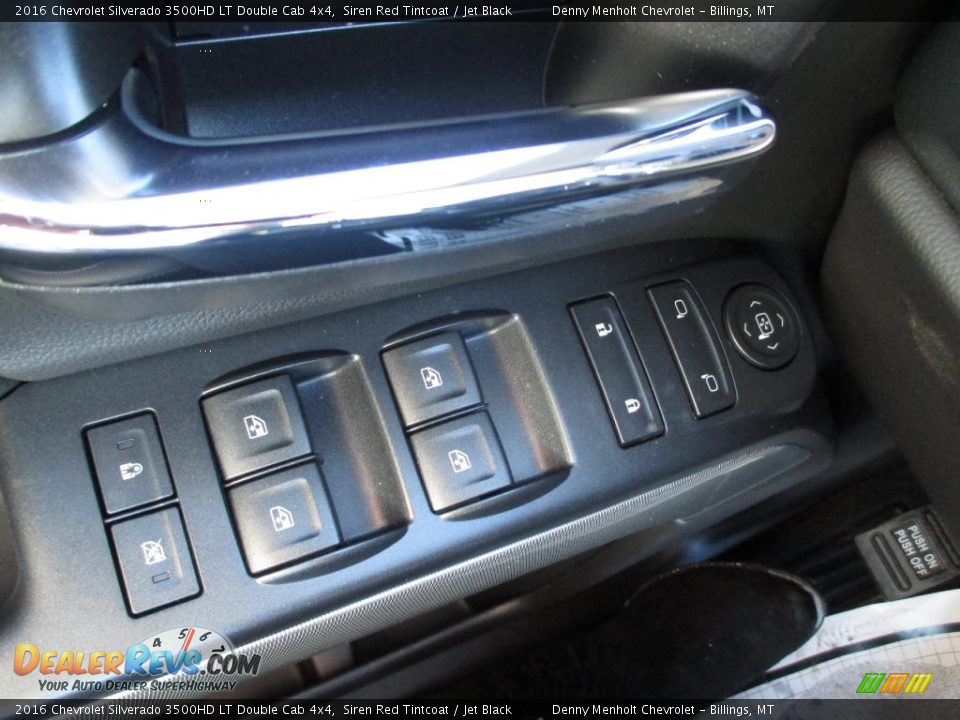 2016 Chevrolet Silverado 3500HD LT Double Cab 4x4 Siren Red Tintcoat / Jet Black Photo #17