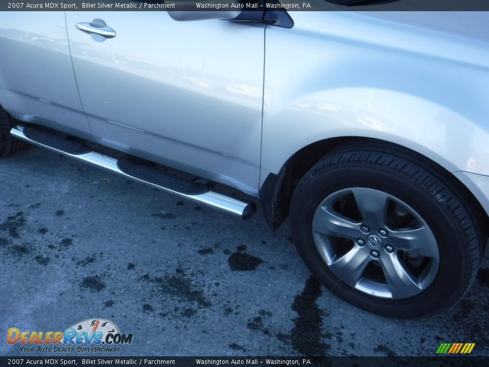 2007 Acura MDX Sport Billet Silver Metallic / Parchment Photo #3