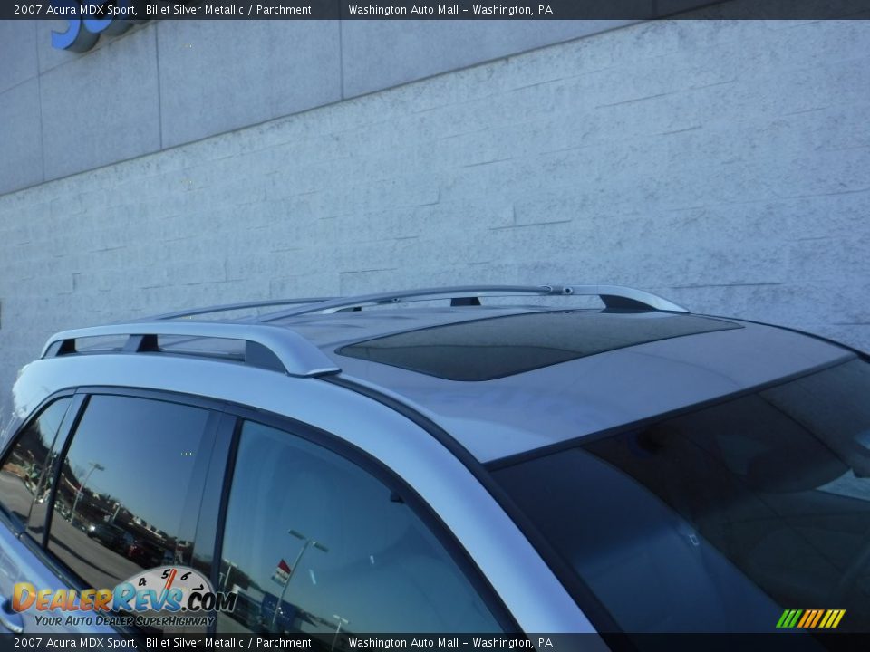 2007 Acura MDX Sport Billet Silver Metallic / Parchment Photo #4