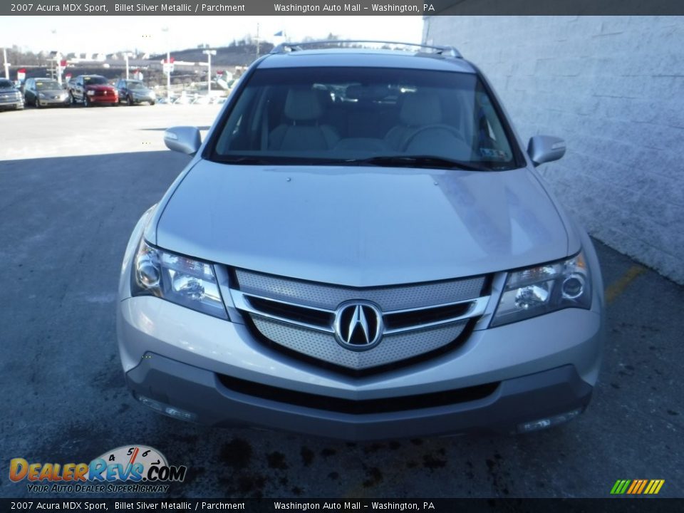 2007 Acura MDX Sport Billet Silver Metallic / Parchment Photo #5