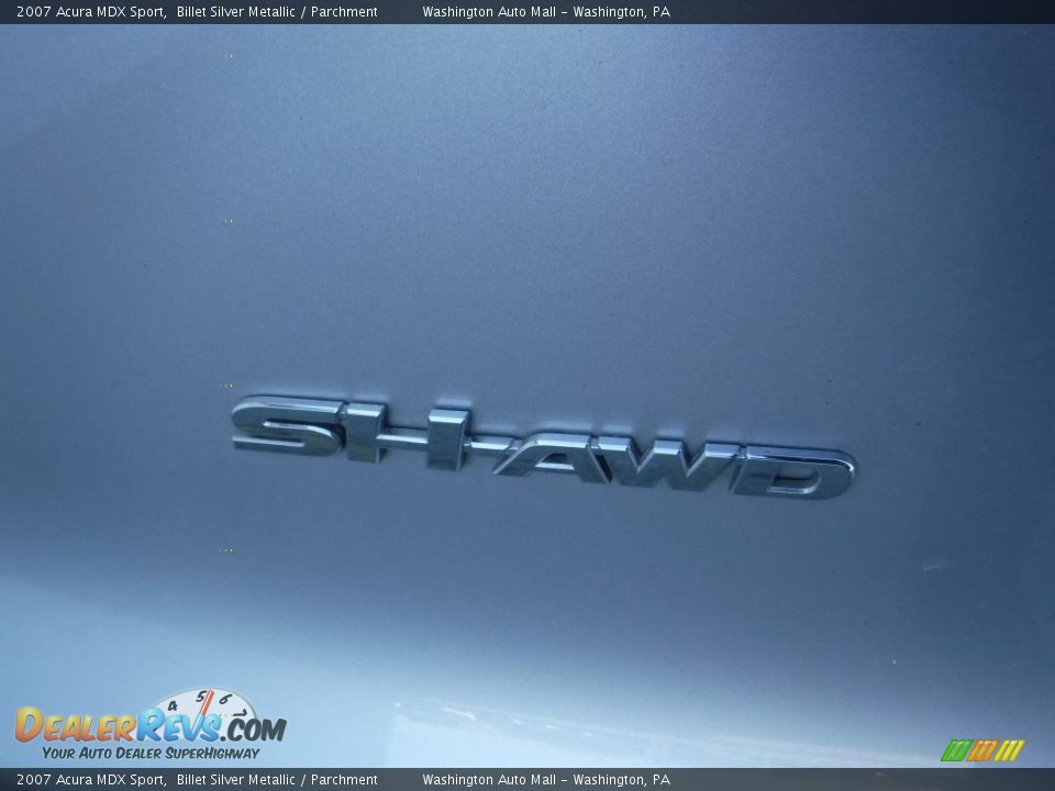 2007 Acura MDX Sport Billet Silver Metallic / Parchment Photo #8