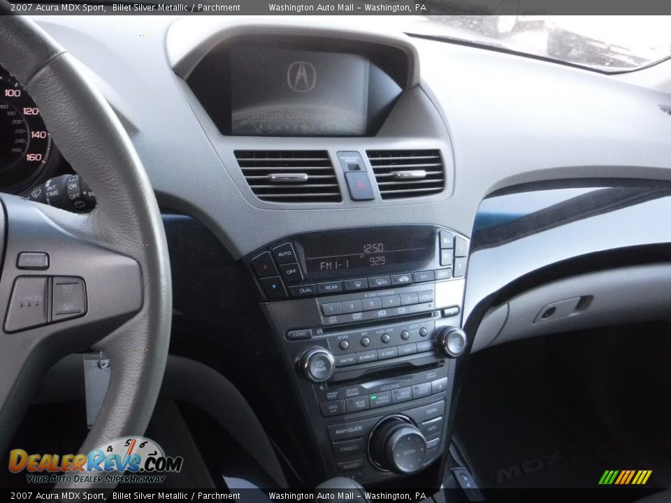 2007 Acura MDX Sport Billet Silver Metallic / Parchment Photo #17