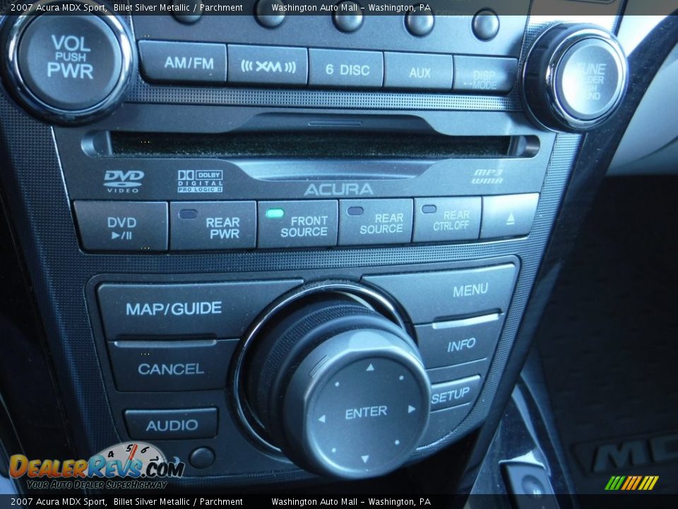 2007 Acura MDX Sport Billet Silver Metallic / Parchment Photo #18