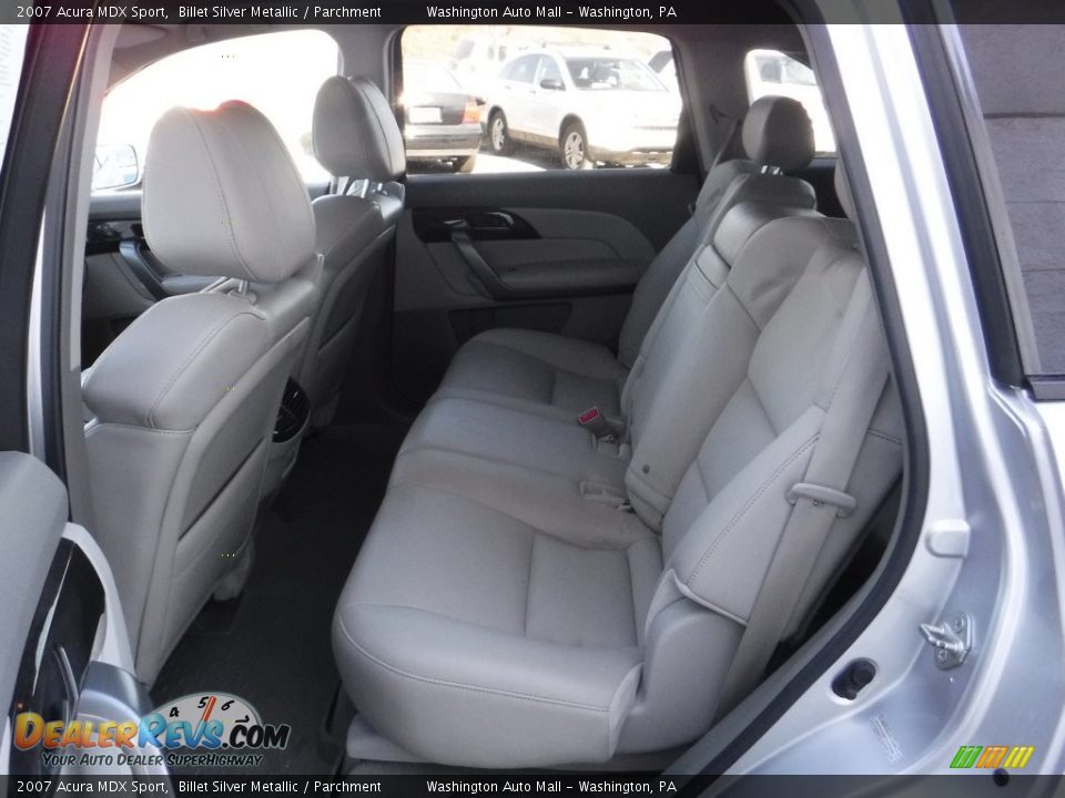 2007 Acura MDX Sport Billet Silver Metallic / Parchment Photo #19