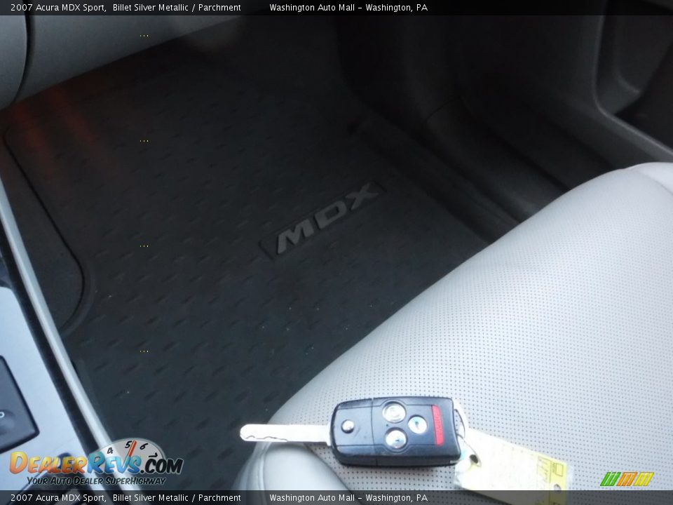 2007 Acura MDX Sport Billet Silver Metallic / Parchment Photo #23