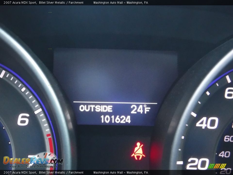 2007 Acura MDX Sport Billet Silver Metallic / Parchment Photo #25