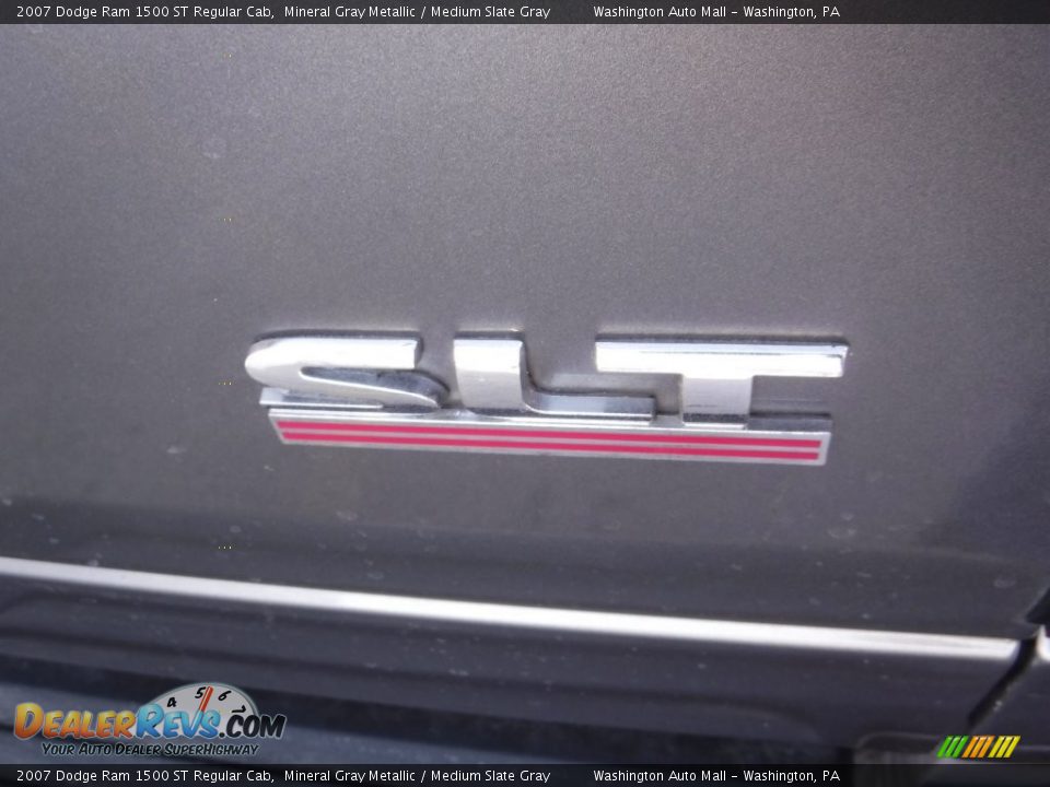 2007 Dodge Ram 1500 ST Regular Cab Mineral Gray Metallic / Medium Slate Gray Photo #9