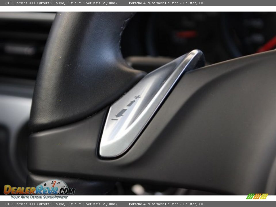 2012 Porsche 911 Carrera S Coupe Platinum Silver Metallic / Black Photo #31