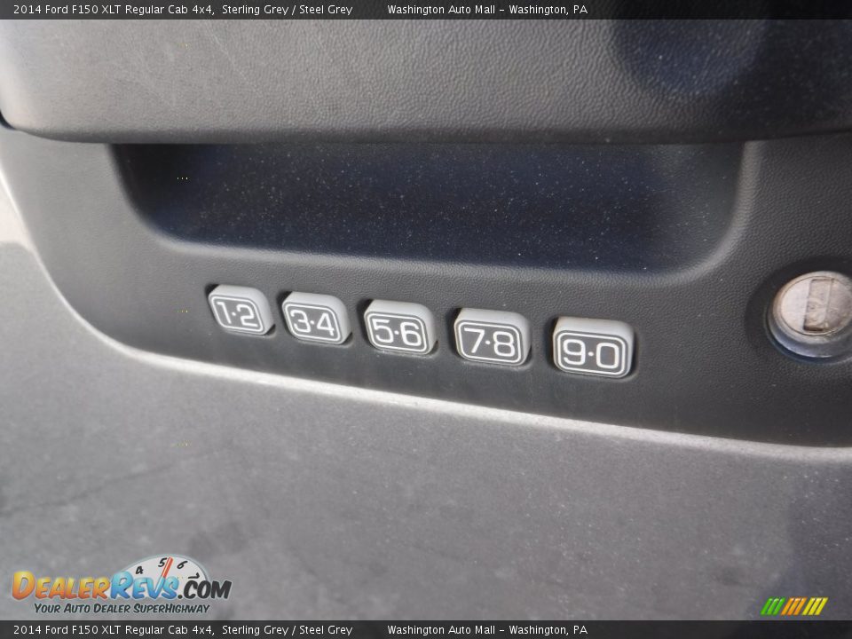 2014 Ford F150 XLT Regular Cab 4x4 Sterling Grey / Steel Grey Photo #6