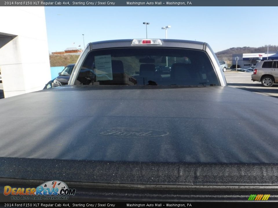 2014 Ford F150 XLT Regular Cab 4x4 Sterling Grey / Steel Grey Photo #10