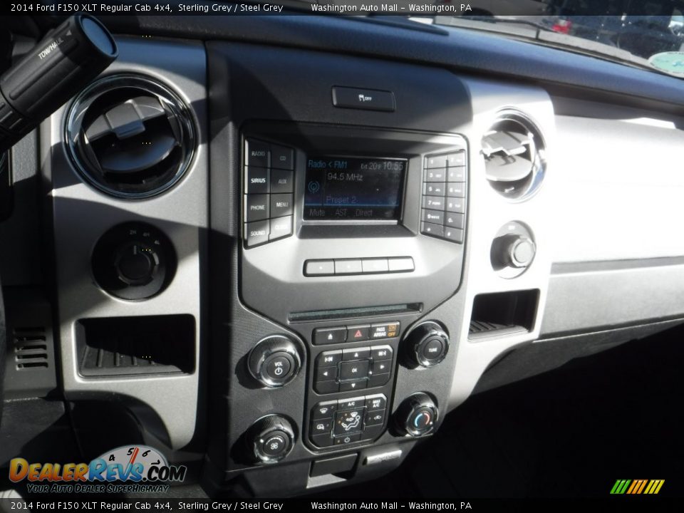 2014 Ford F150 XLT Regular Cab 4x4 Sterling Grey / Steel Grey Photo #16