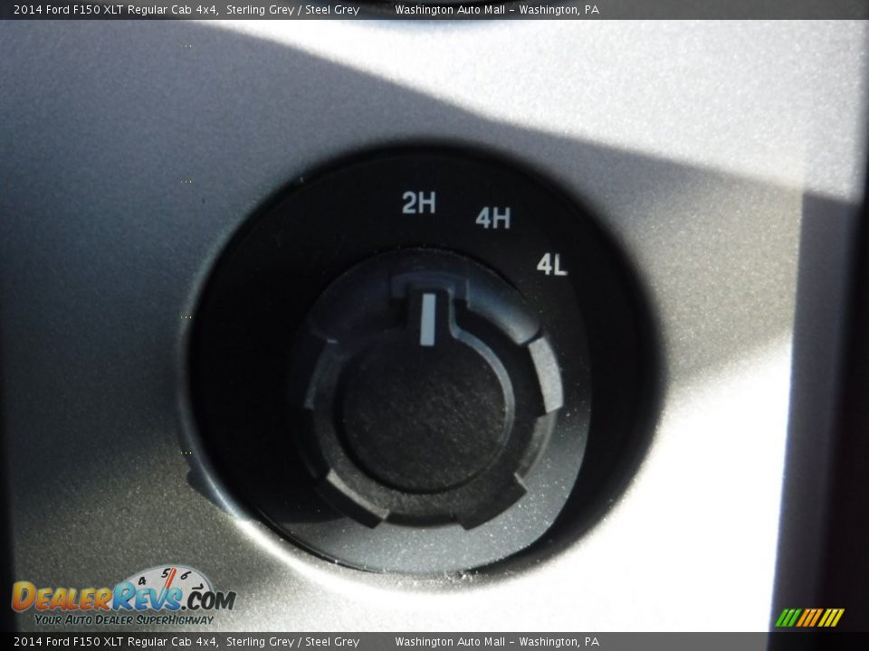 2014 Ford F150 XLT Regular Cab 4x4 Sterling Grey / Steel Grey Photo #19