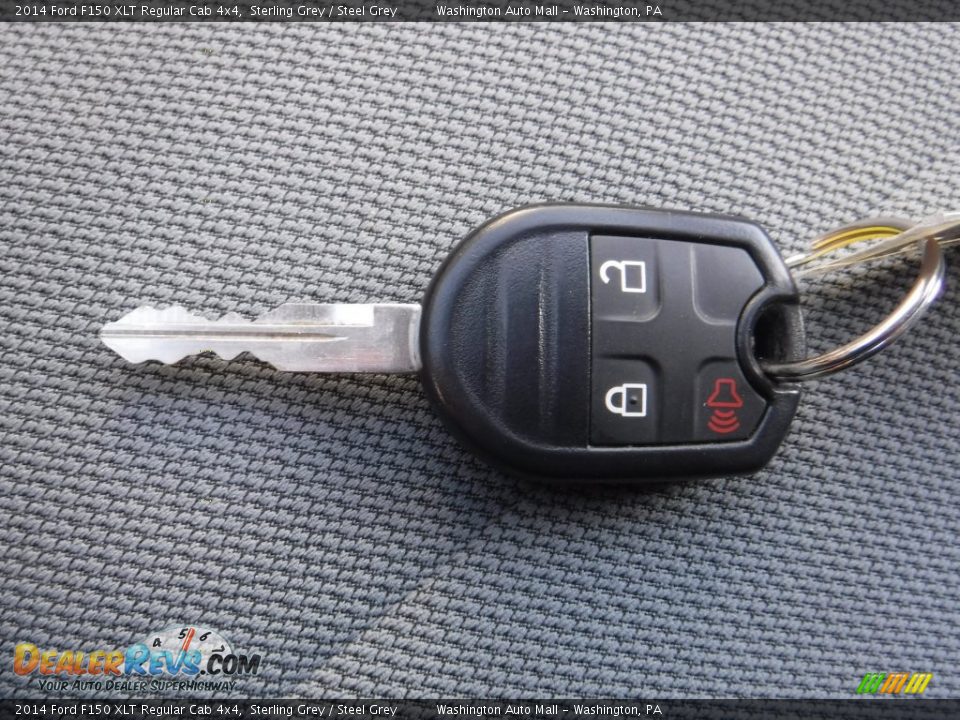 2014 Ford F150 XLT Regular Cab 4x4 Sterling Grey / Steel Grey Photo #23