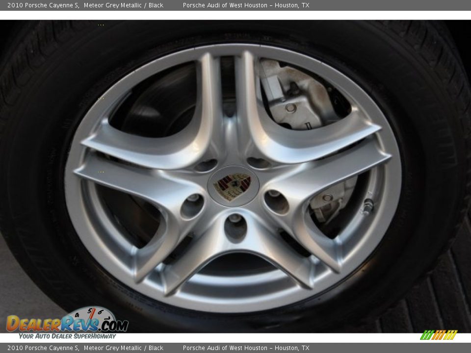 2010 Porsche Cayenne S Meteor Grey Metallic / Black Photo #11