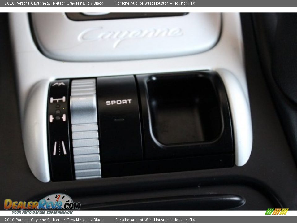 2010 Porsche Cayenne S Meteor Grey Metallic / Black Photo #23