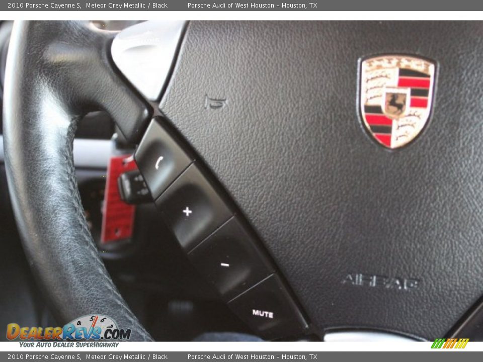 2010 Porsche Cayenne S Meteor Grey Metallic / Black Photo #30