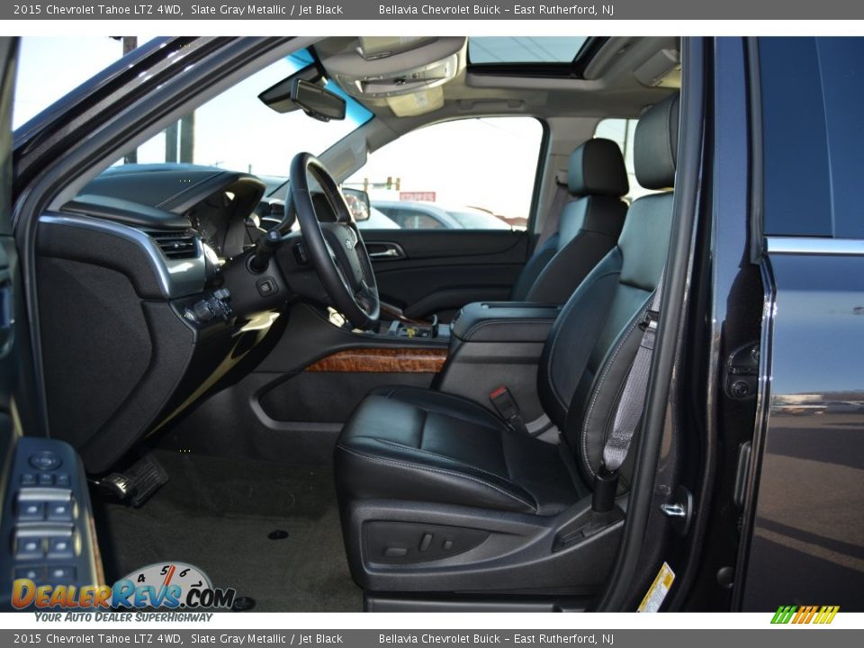 2015 Chevrolet Tahoe LTZ 4WD Slate Gray Metallic / Jet Black Photo #11