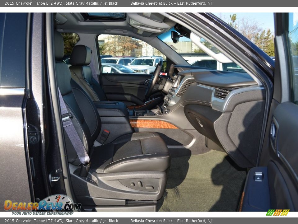 2015 Chevrolet Tahoe LTZ 4WD Slate Gray Metallic / Jet Black Photo #13