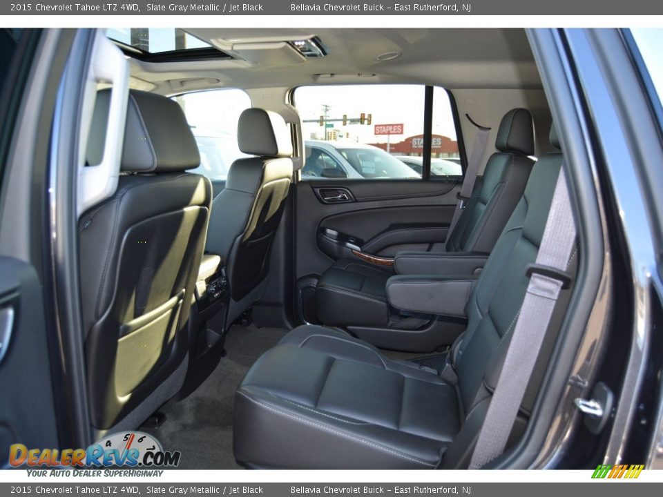 2015 Chevrolet Tahoe LTZ 4WD Slate Gray Metallic / Jet Black Photo #14