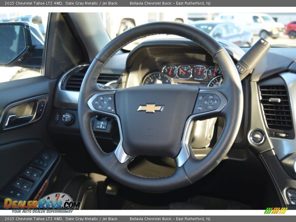 2015 Chevrolet Tahoe LTZ 4WD Slate Gray Metallic / Jet Black Photo #19