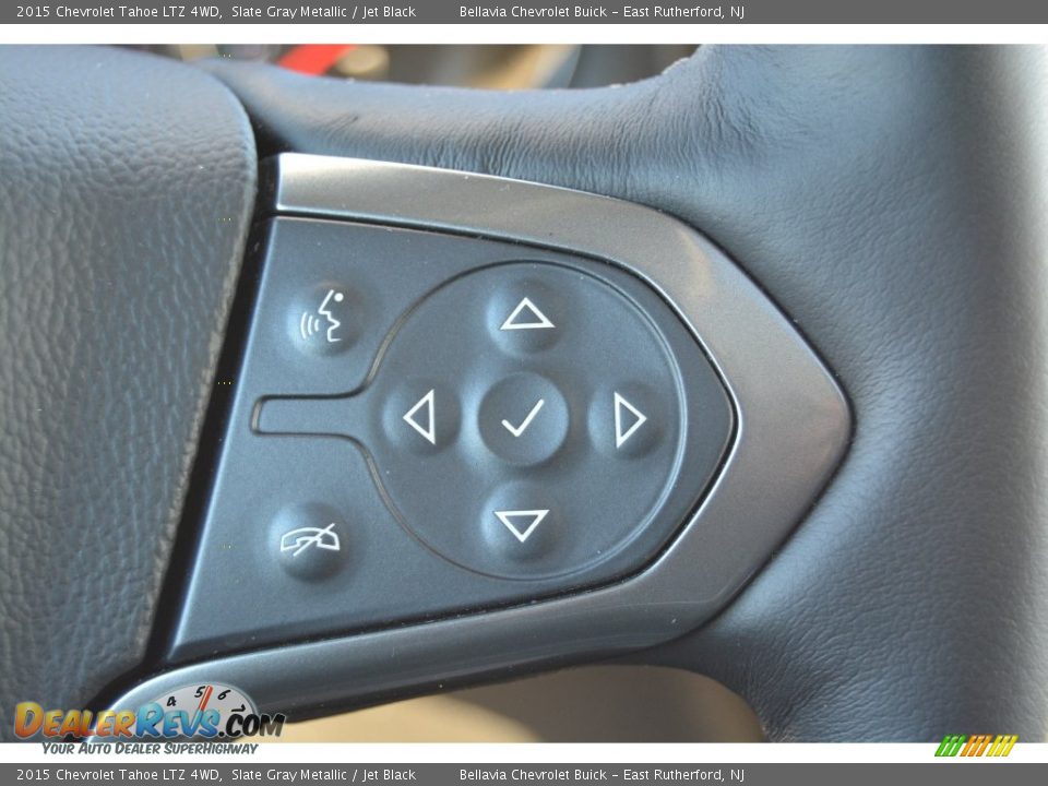2015 Chevrolet Tahoe LTZ 4WD Slate Gray Metallic / Jet Black Photo #21