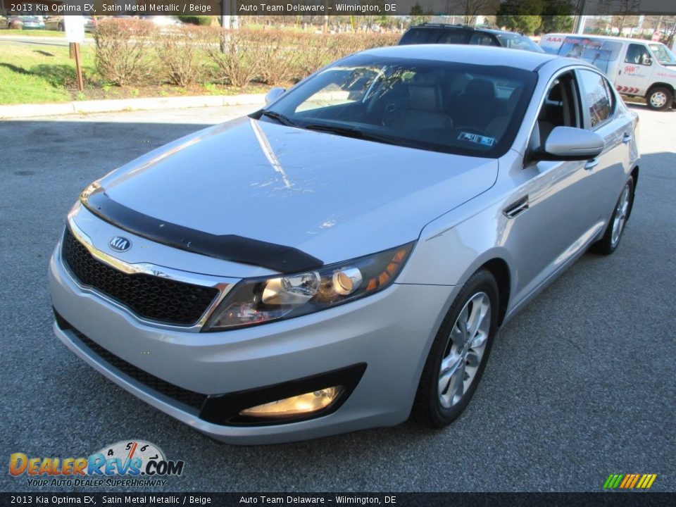2013 Kia Optima EX Satin Metal Metallic / Beige Photo #2